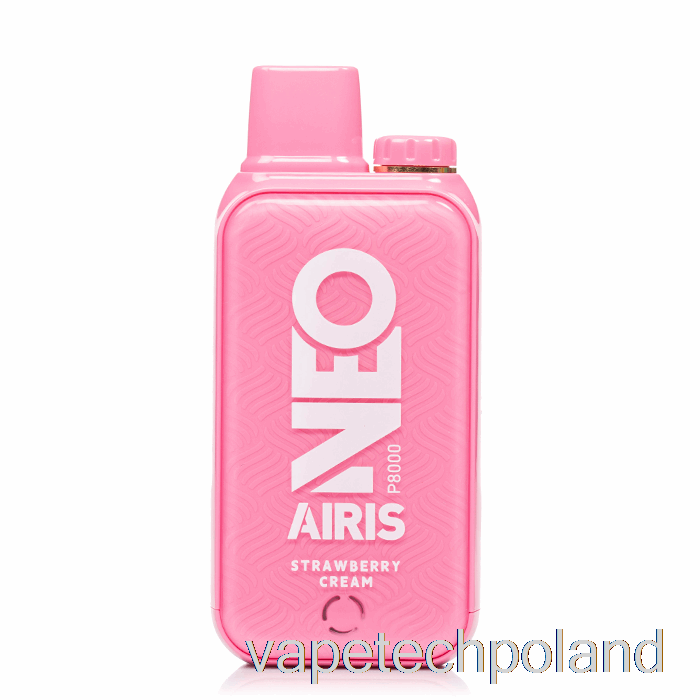 Vape Pen Airis Neo P8000 Jednorazowy Krem ​​truskawkowy